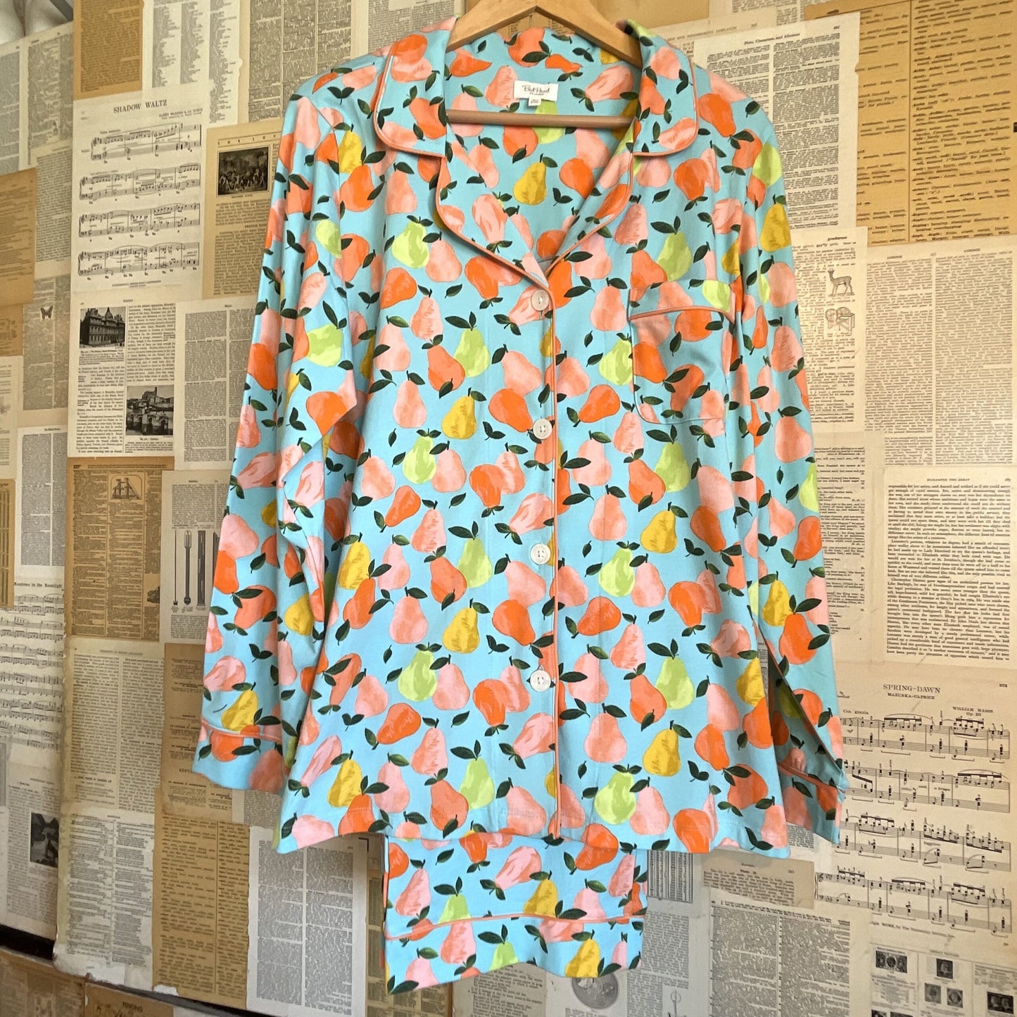 Perfect Pears Pajama Set, Large
