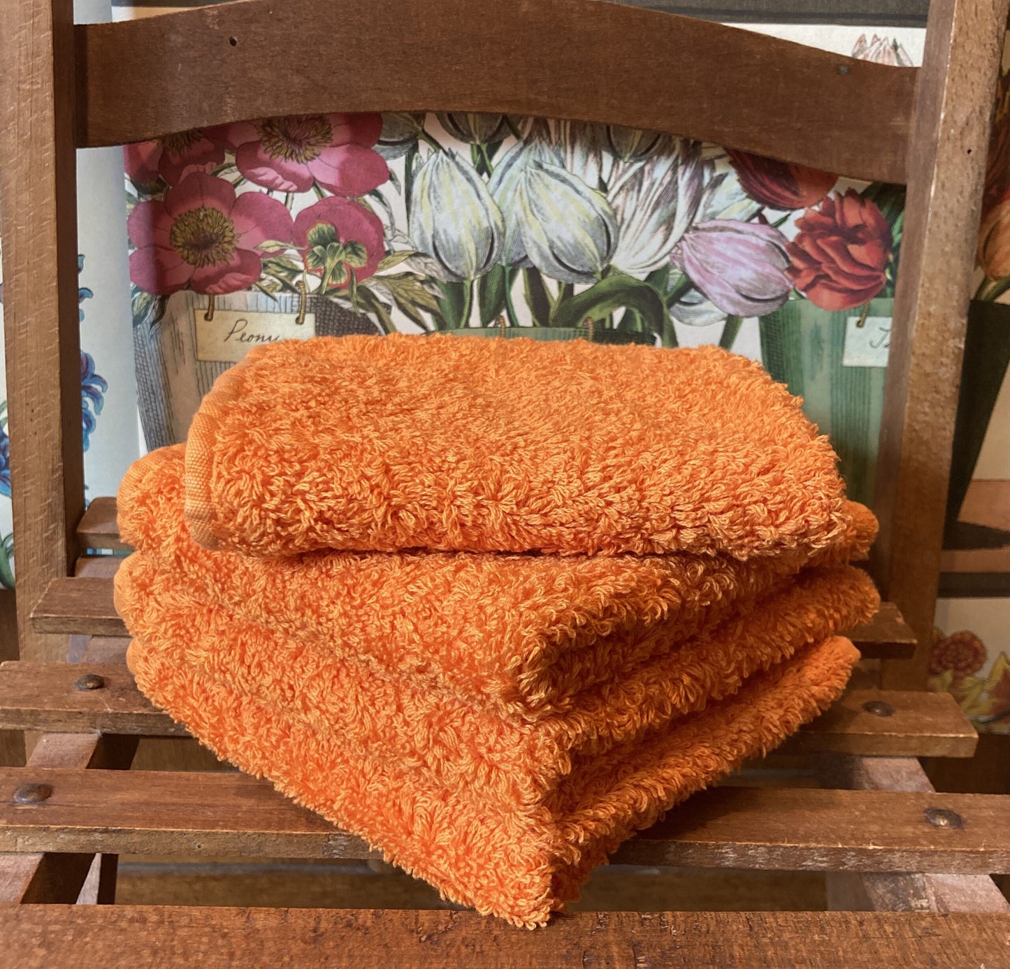 Tangerine Wash Towel