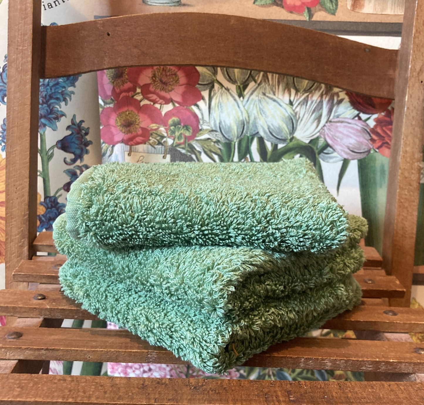 Forest Green Wash Towel