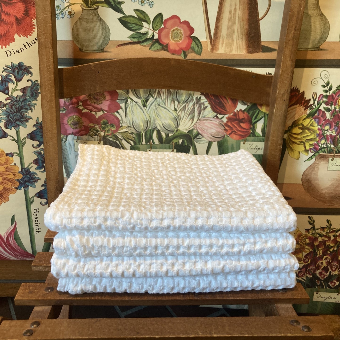 White Waffle Hand Towel