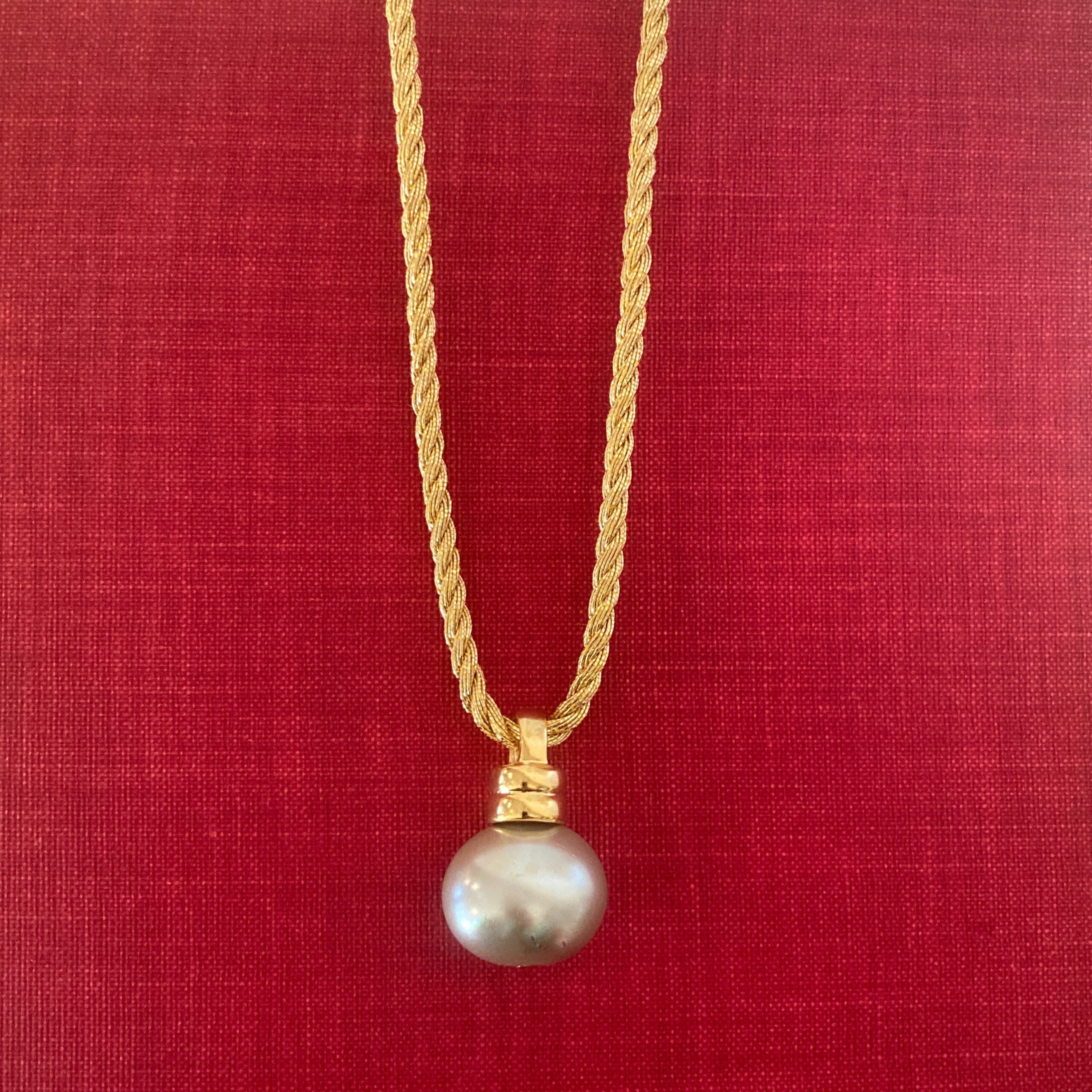 Gold cord necklace Clearance