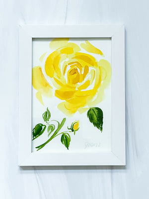 Yellow Rose by Jeanne McKay Hartmann