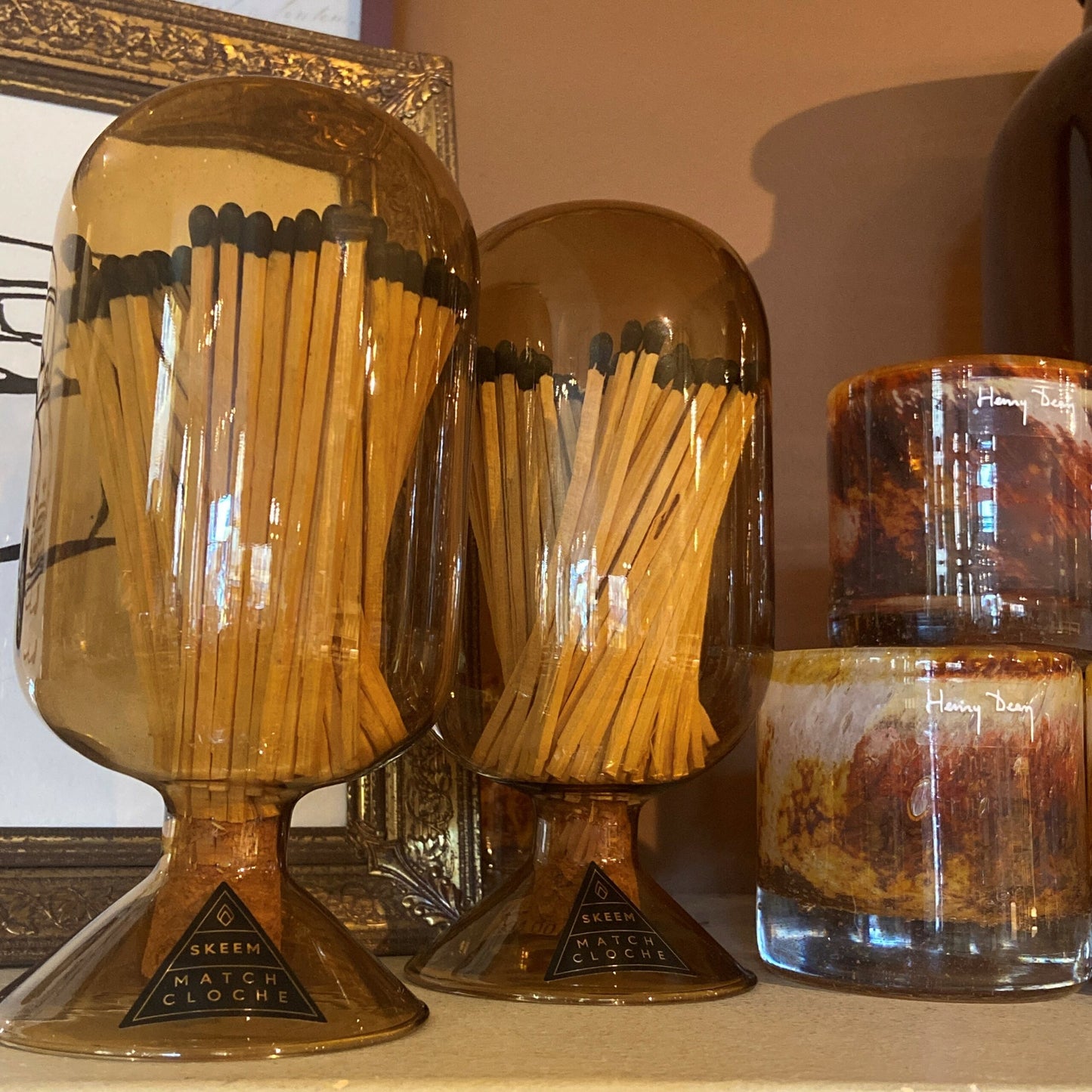 Amber Match Cloche