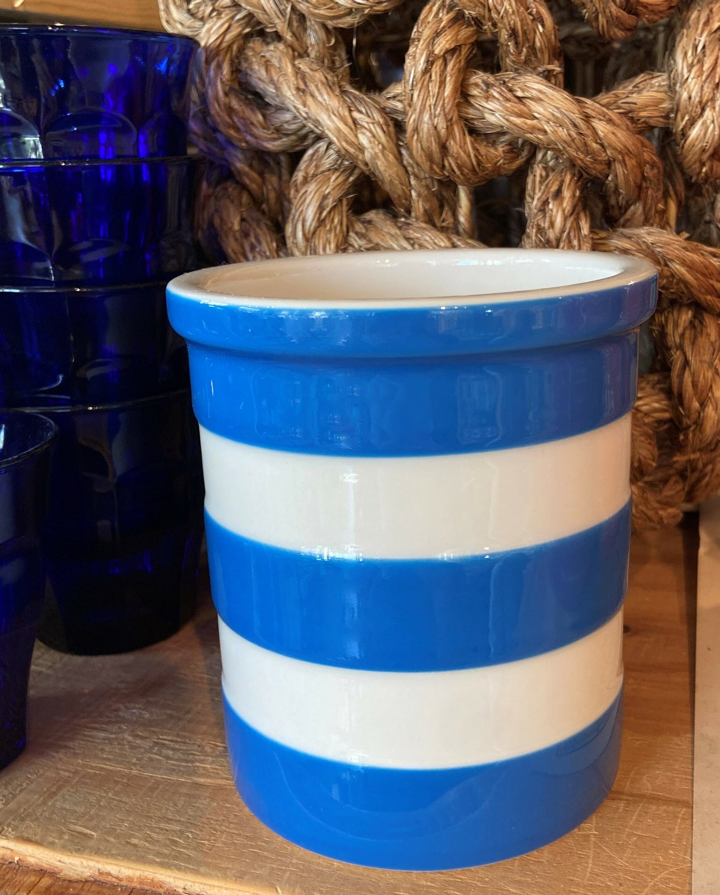 Cornishware Blue Cutlery Drainer