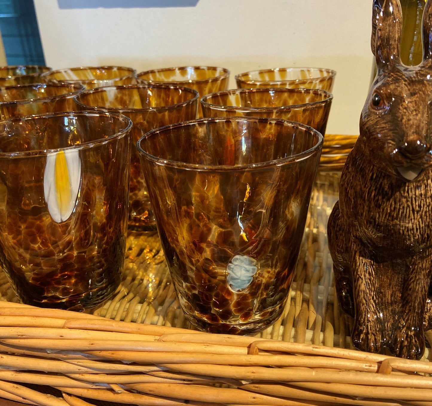 Brown Short Murano Tumbler