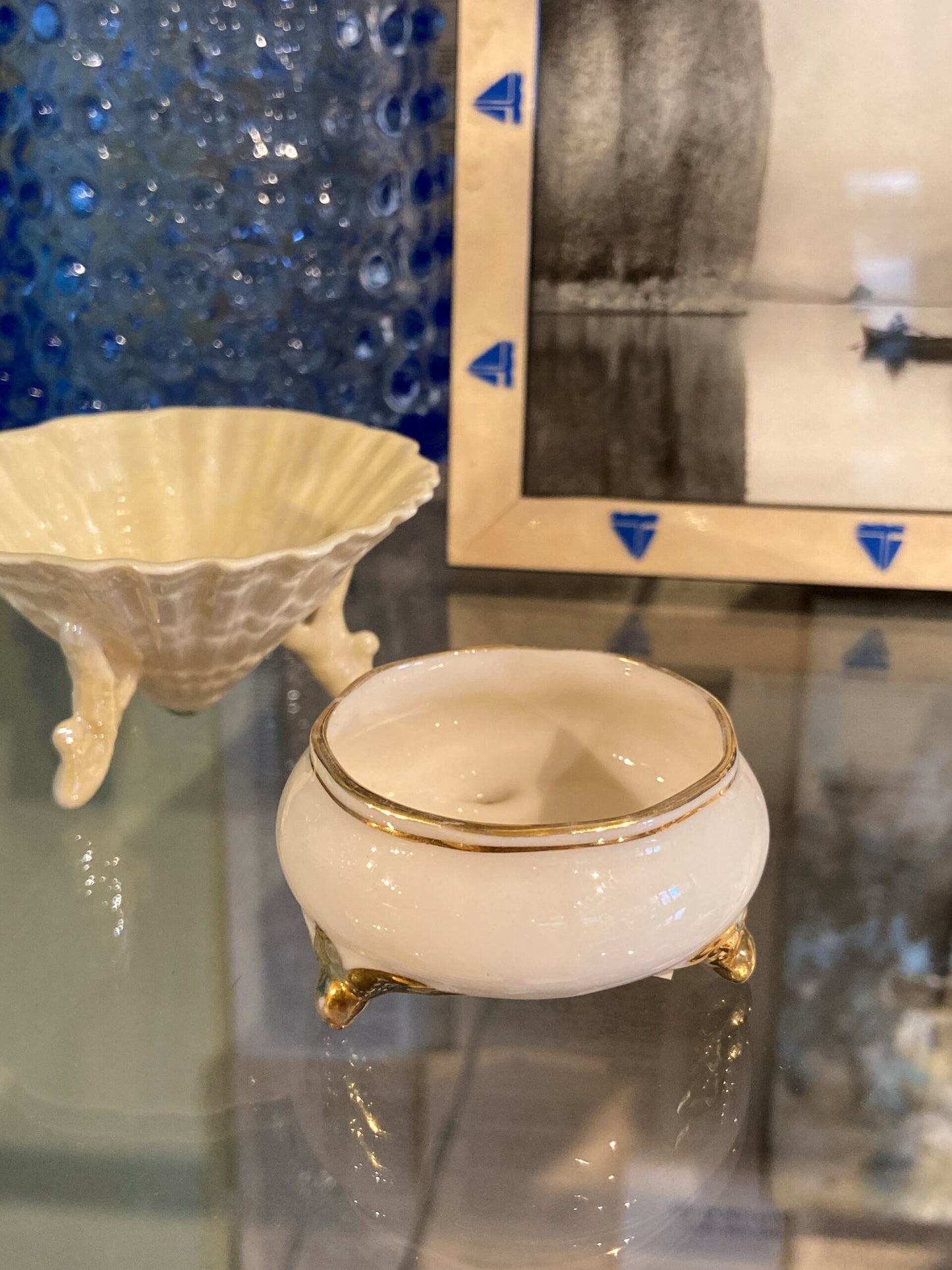 Vintage Footed Salt Cellar