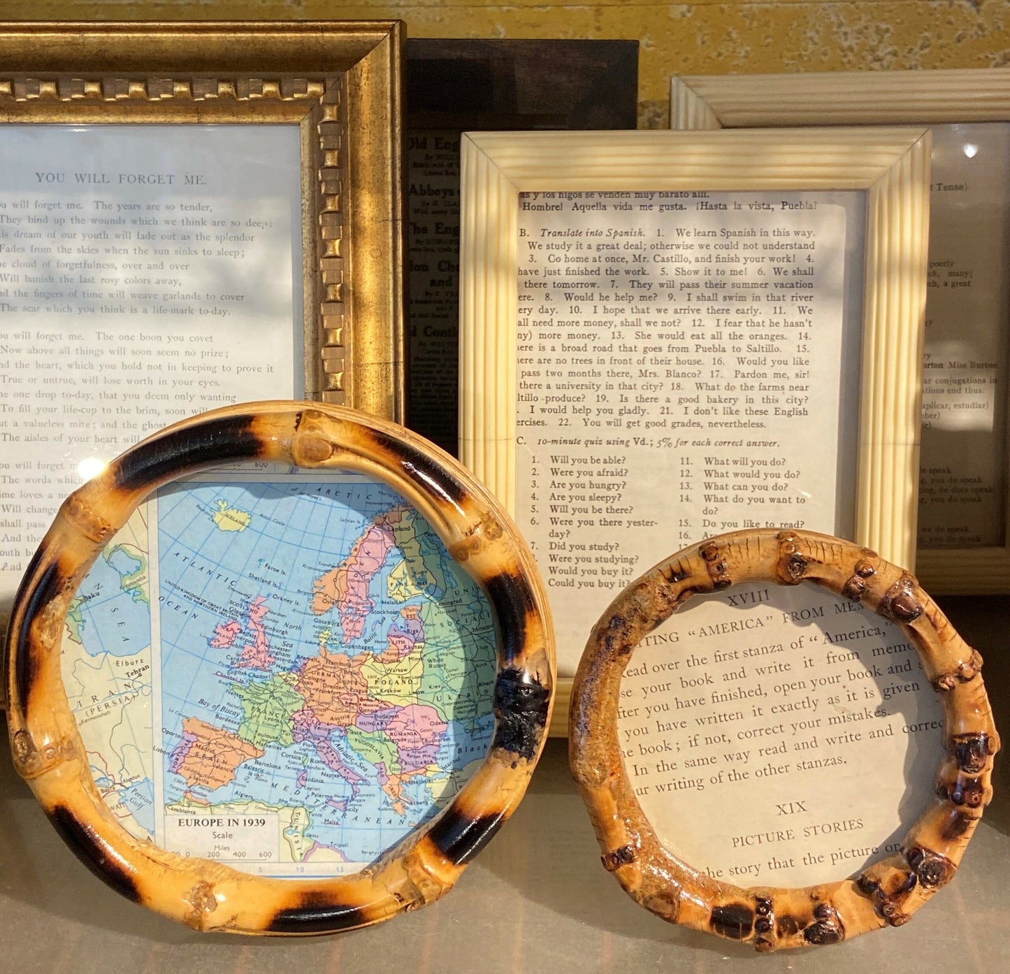 Medium Round Bamboo Knot Frame