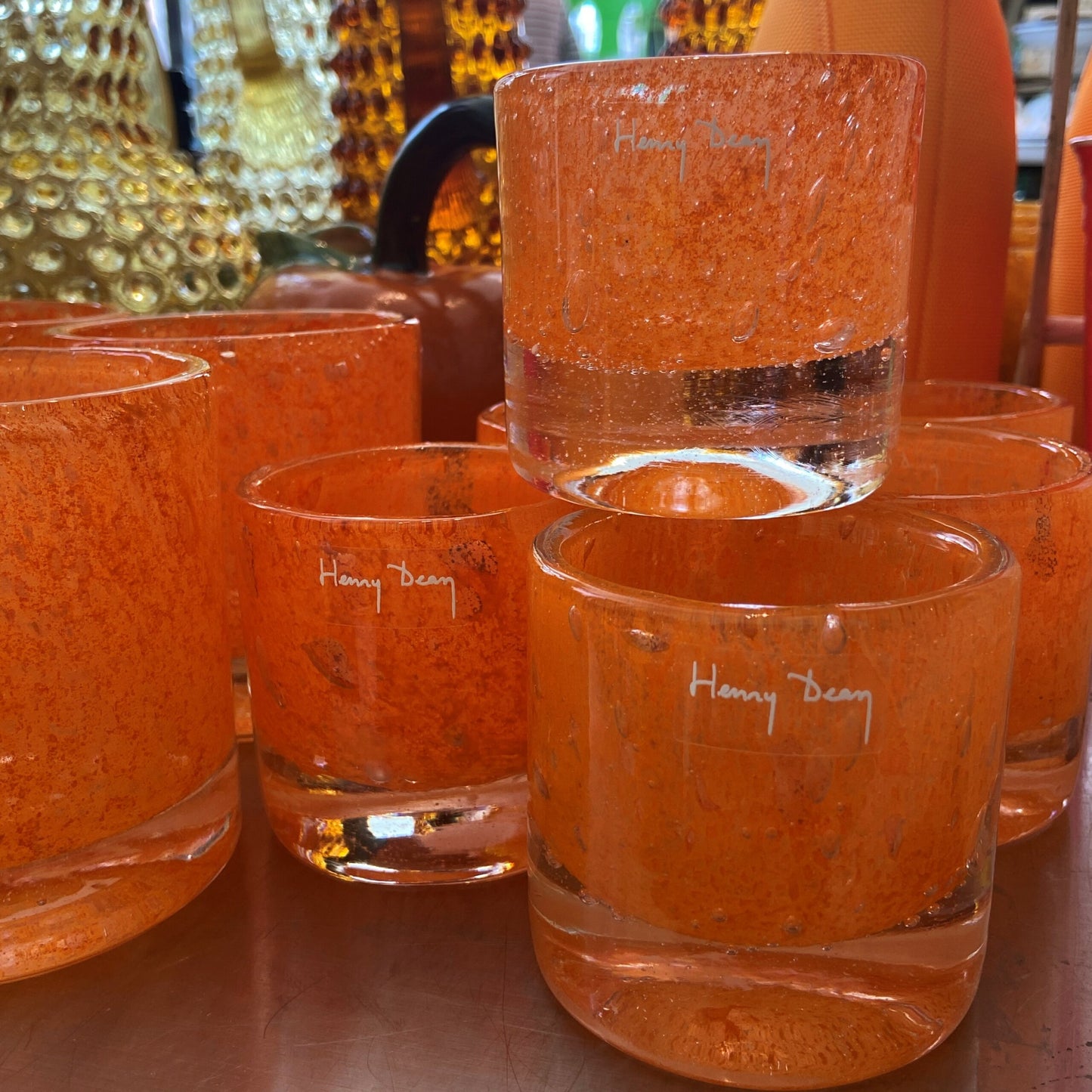 Henry Dean Small Tangelo Vessel