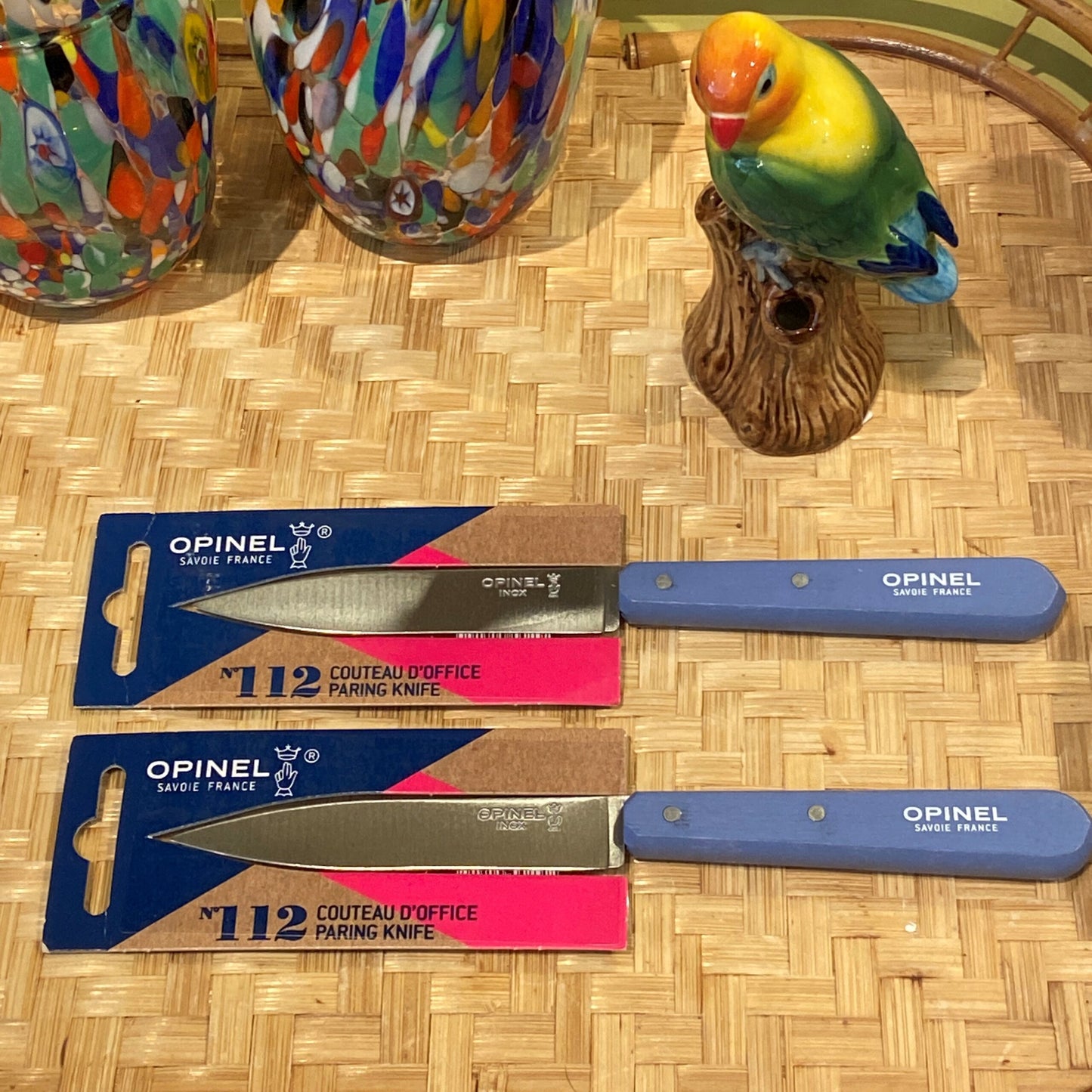 Sky Blue Opinel Paring Knife