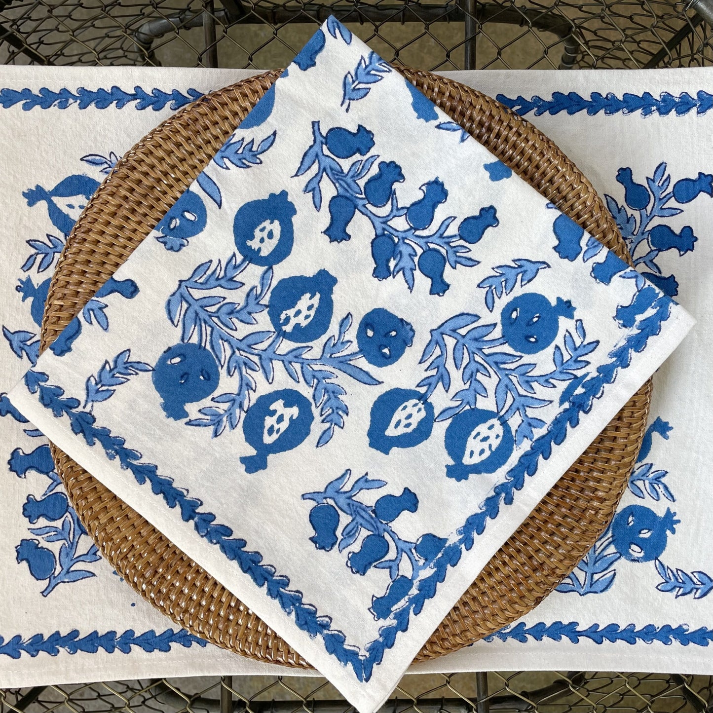 Wedgwood Blue Napkin Set