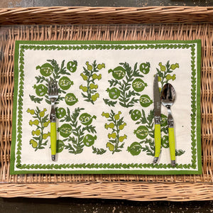 Green Pomegranate Placemat