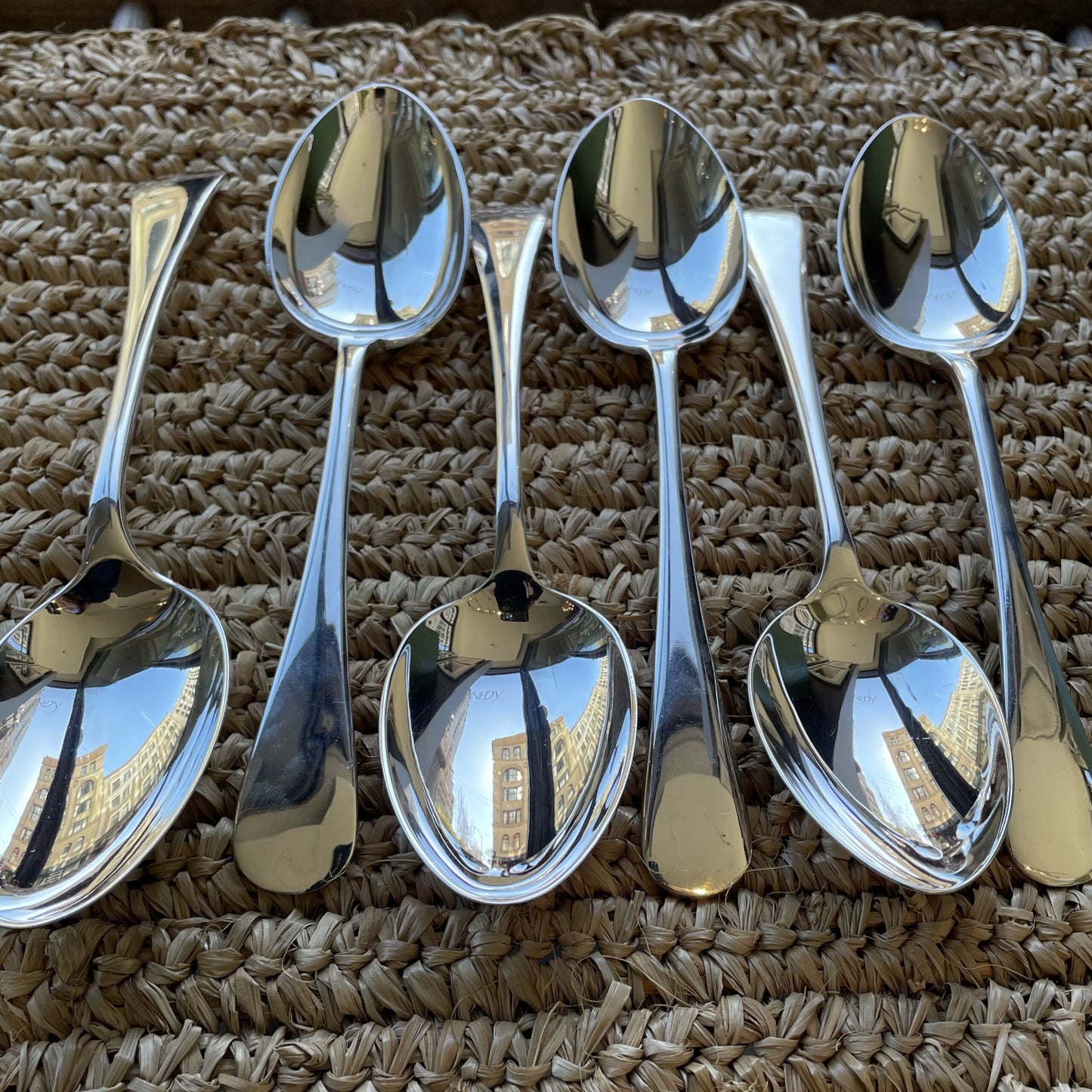 Vintage Hotel Silver Tasting Spoon