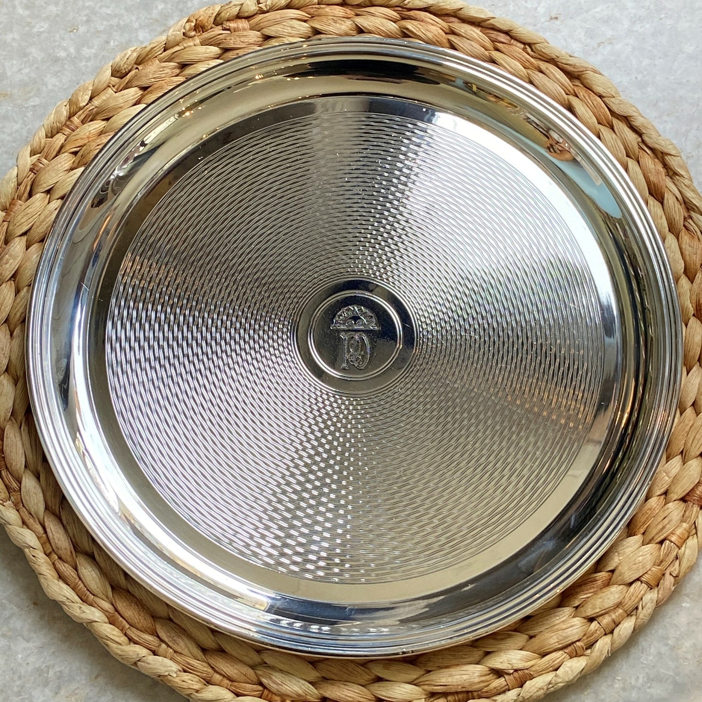 Vintage P&L Logo Round Tray, 12"