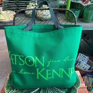 Watson Kennedy Green Tote Bag
