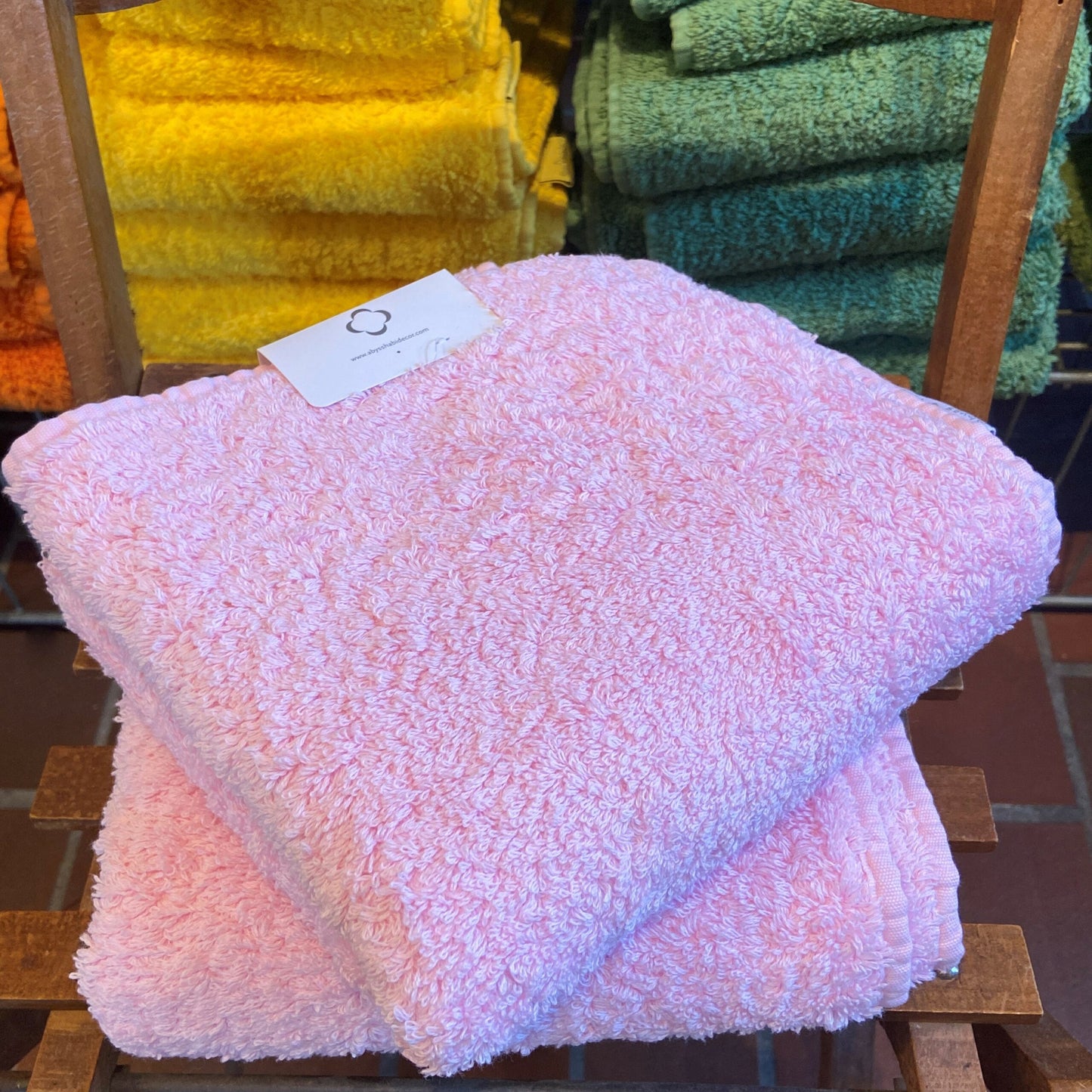 Pink Hand Towel