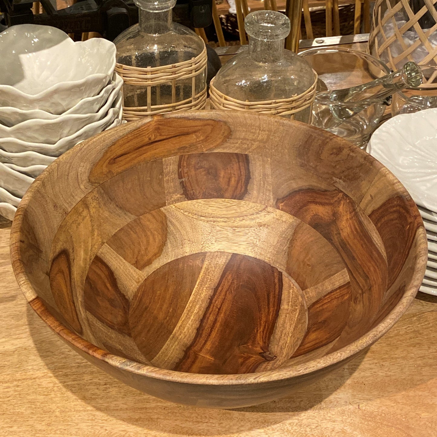 Rosewood Salad Bowl