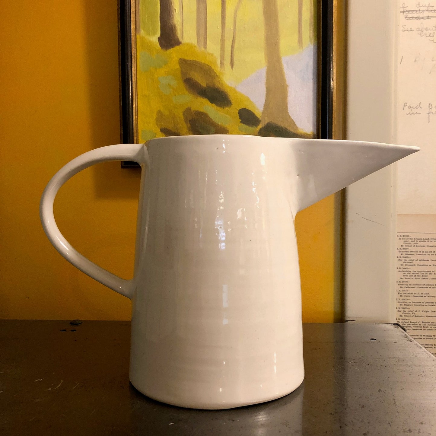 Large Beak Spouted Pitcher