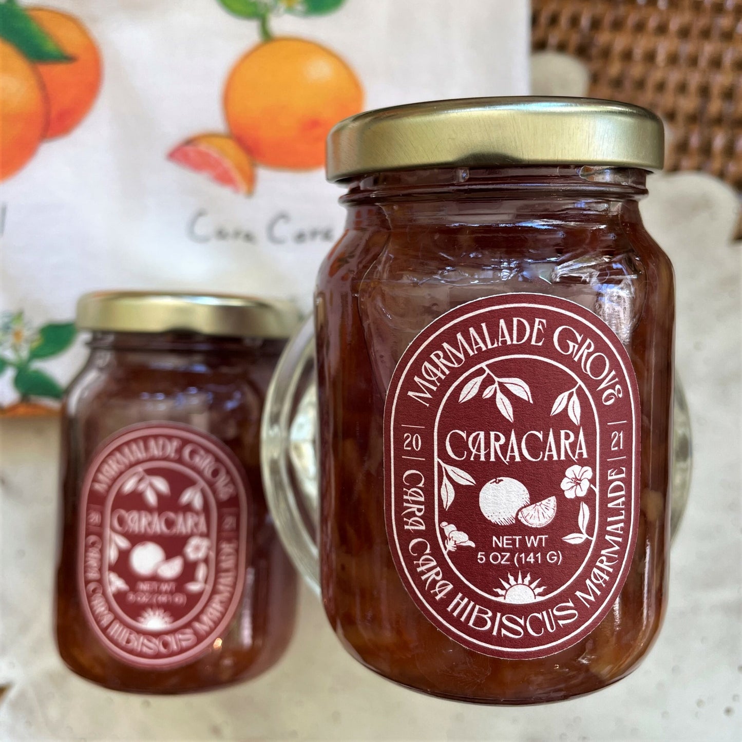 Small Cara Cara & Hibiscus Marmalade