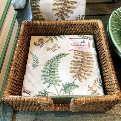 Rattan Cocktail Napkin Holder