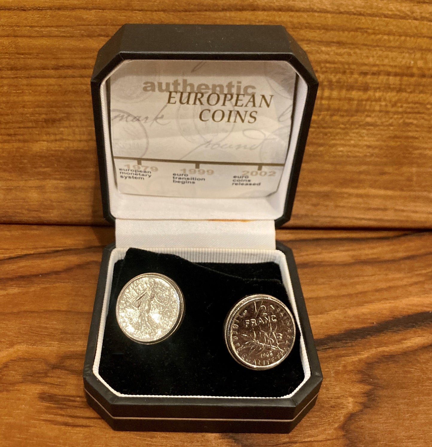 French Franc Cufflinks
