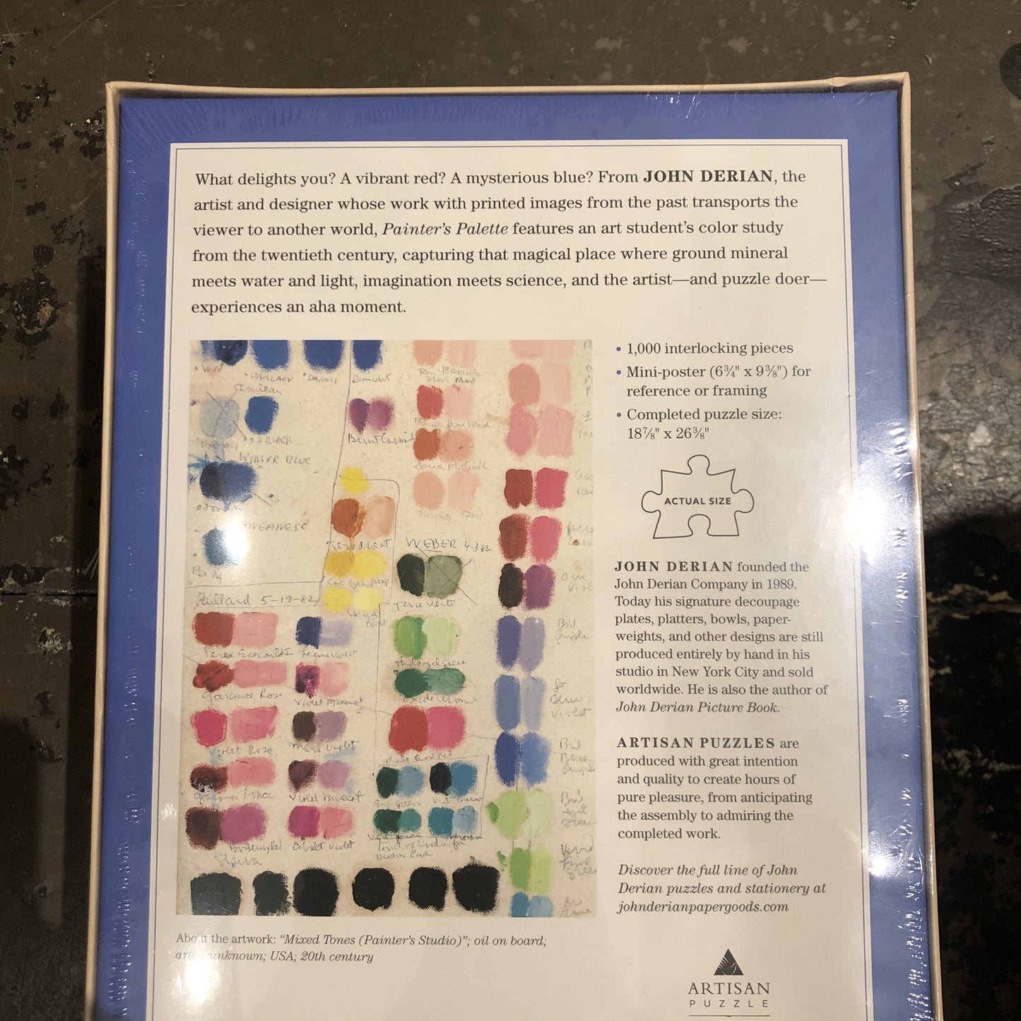 John Derian Palette Puzzle