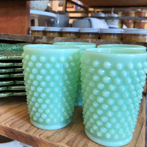 Jadeite Hobnail Tumbler