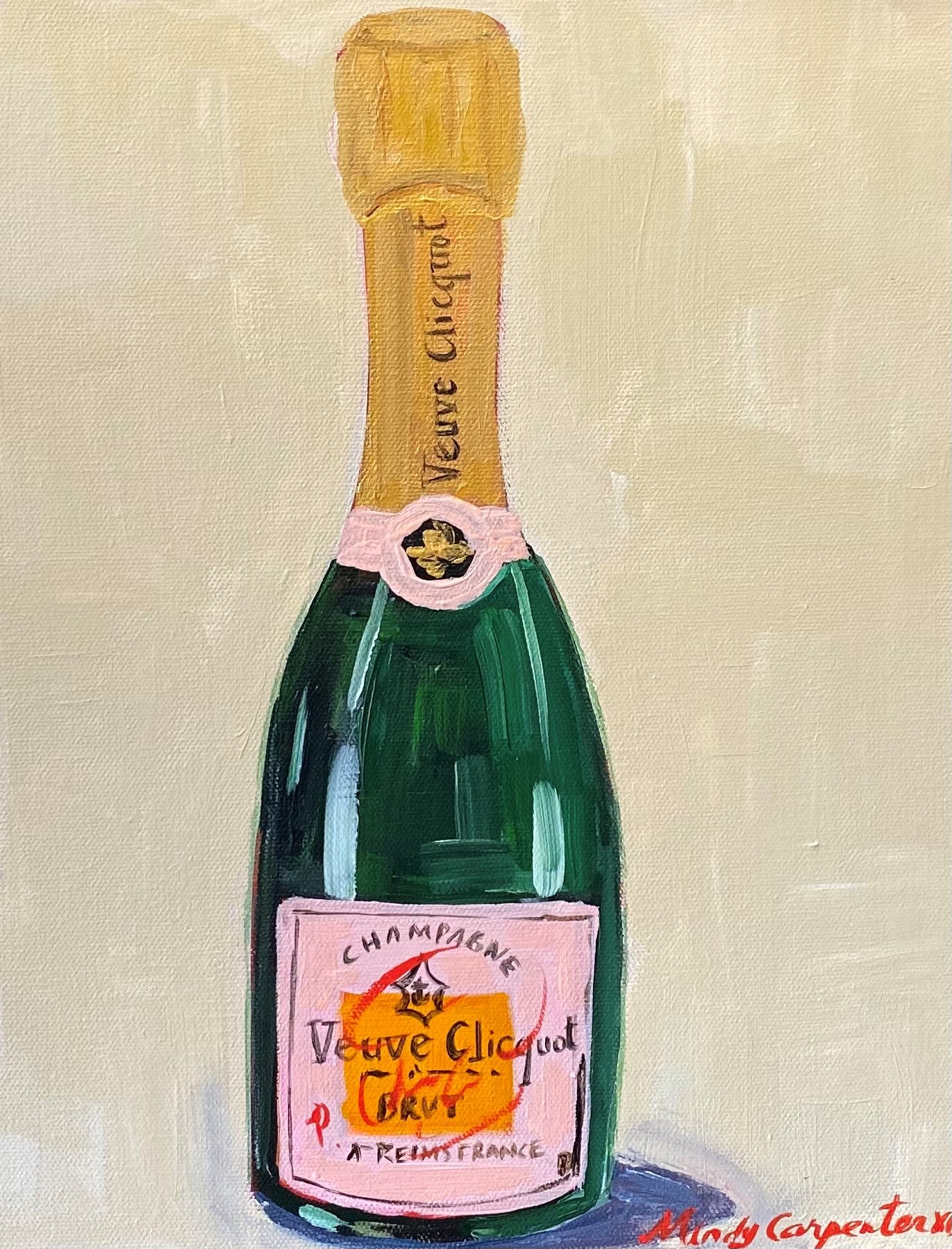 Big Veuve Rose by Mindy Carpenter