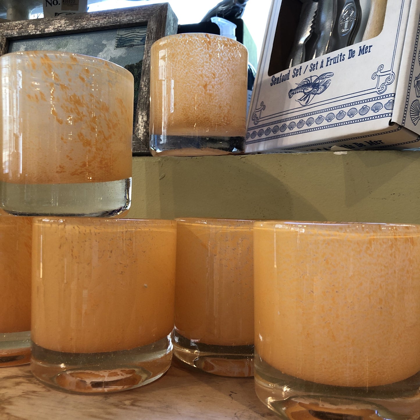 Henry Dean Large Cantaloupe Vessel