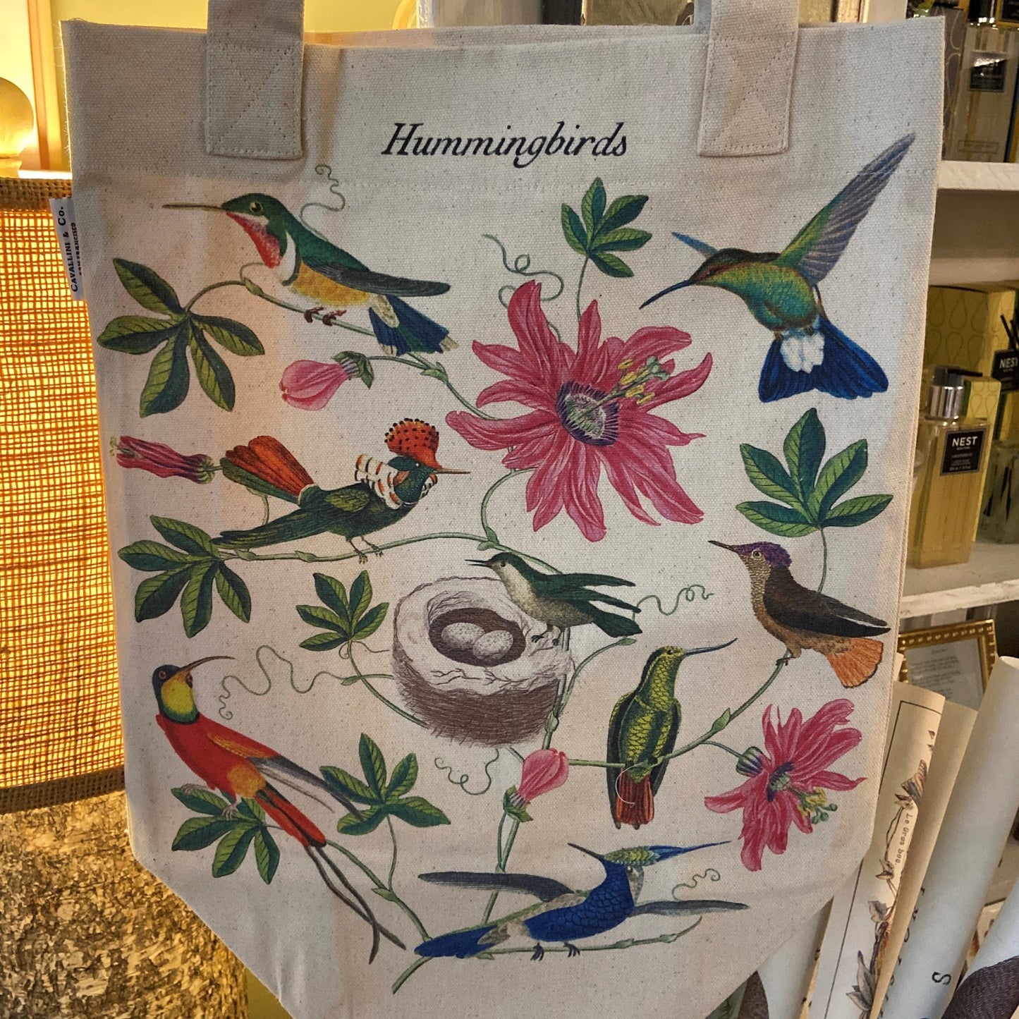 Hummingbird Tote Bag
