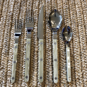 French Horn Bistro Style Cutlery Set of Five