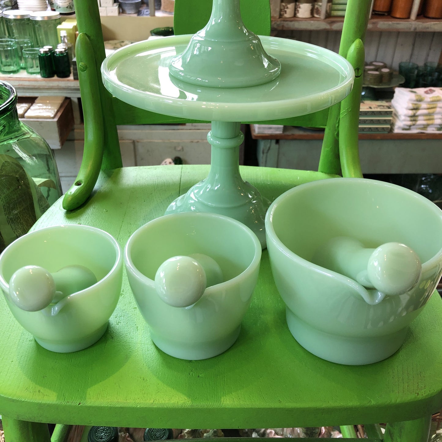 Small Jadeite Mortar & Pestle