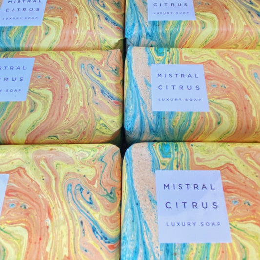 Citrus Marble Bar Soap