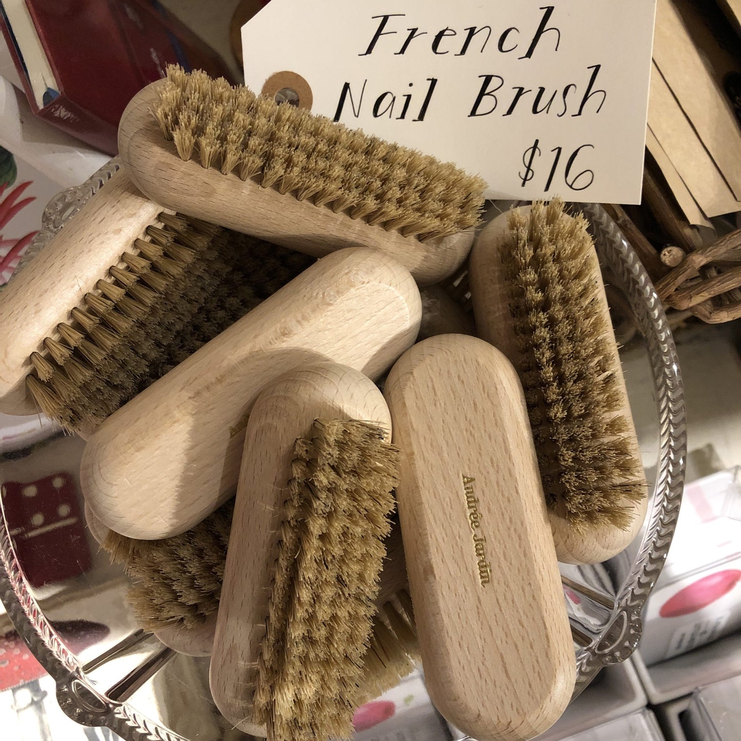 Beech Wood Nail Brush