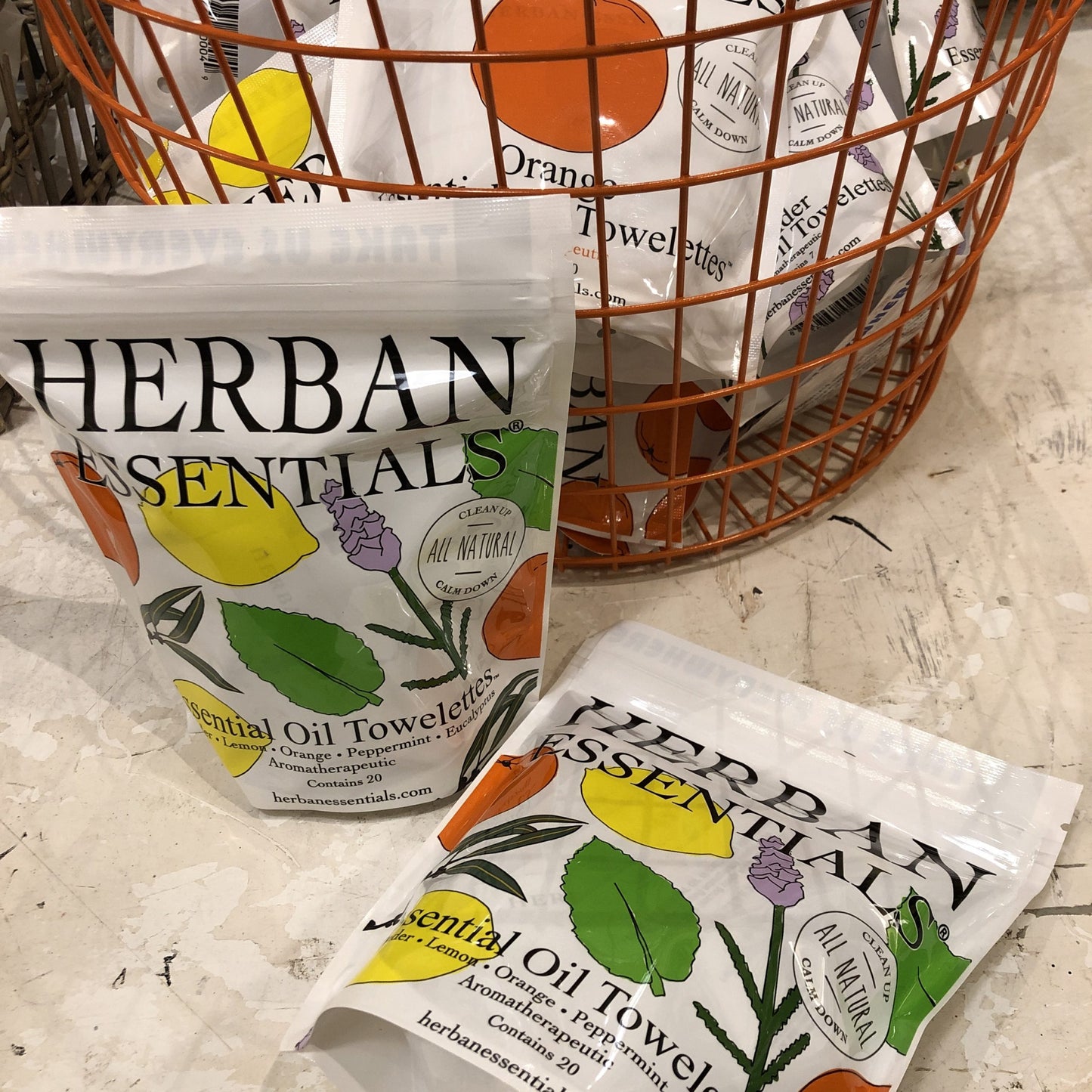Assorted Large Bag Herbal Wipes