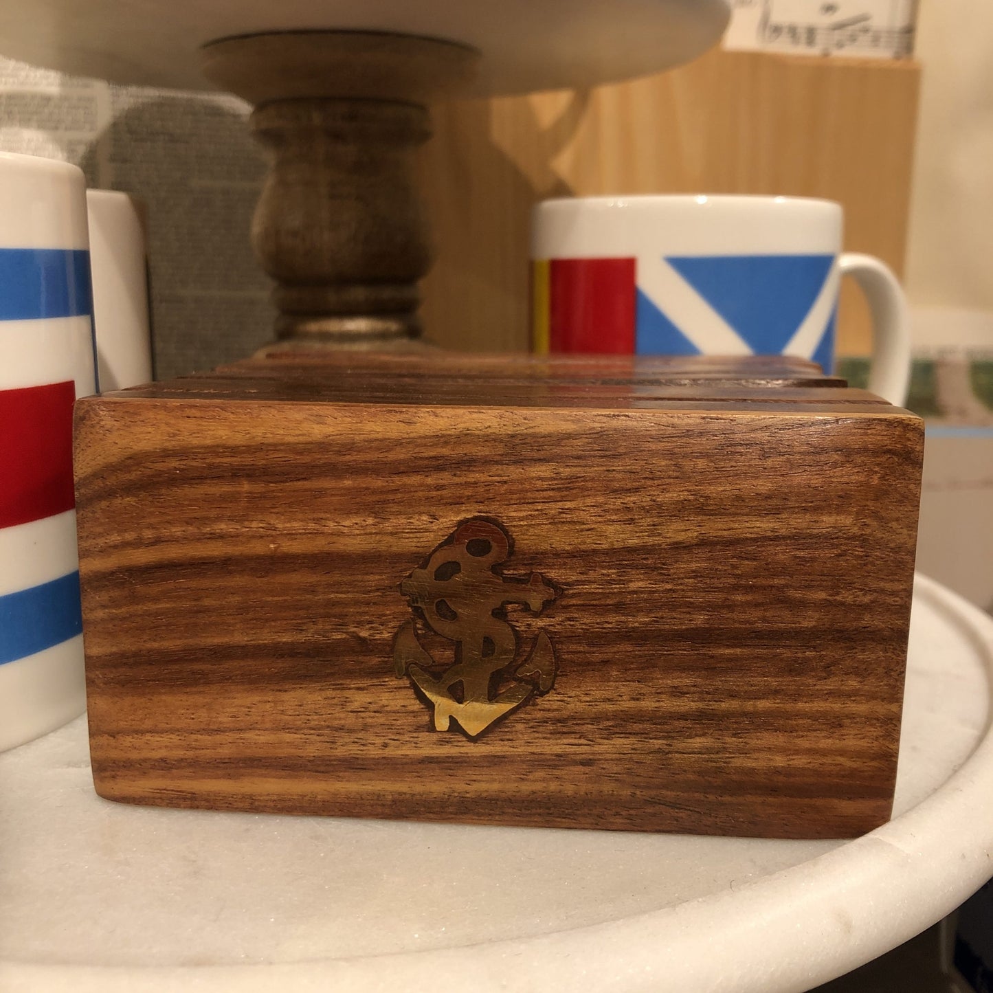Wooden Anchor Box