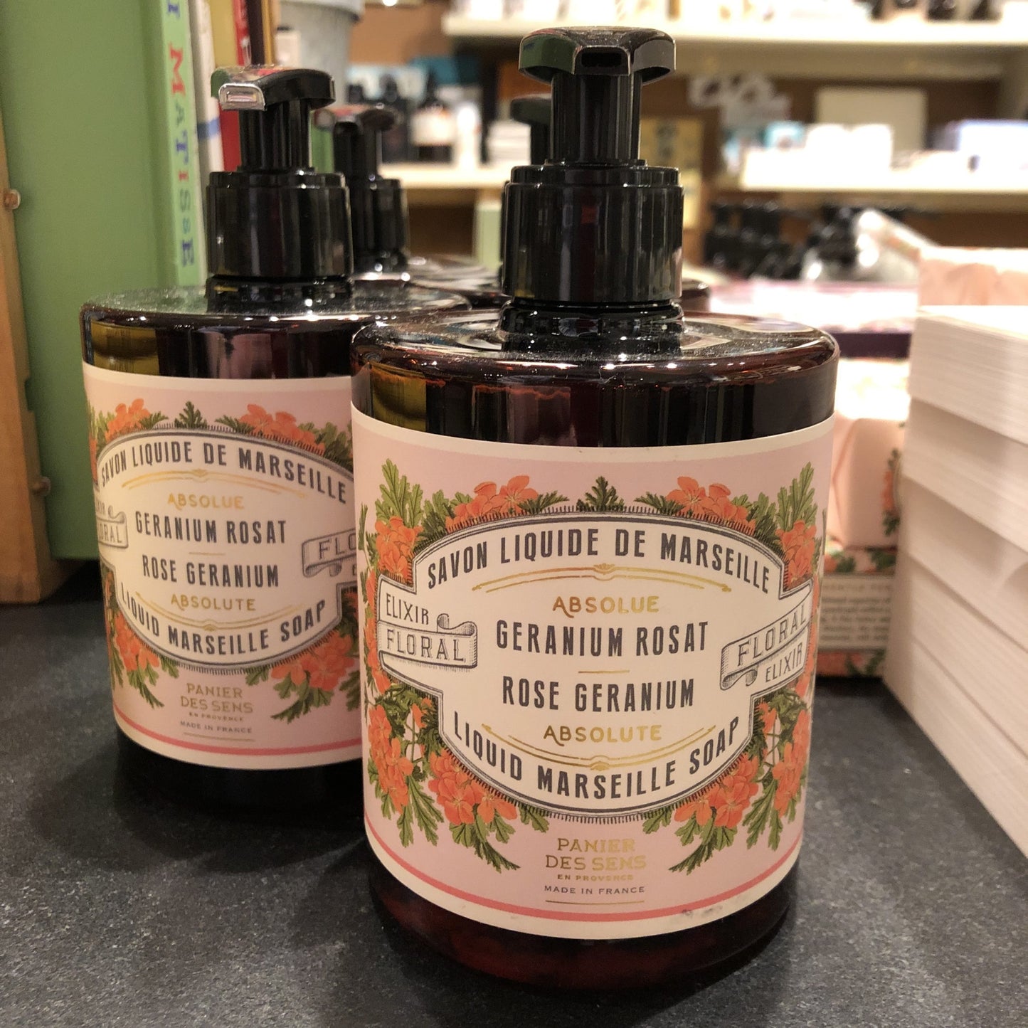 Rose Geranium Liquid Soap