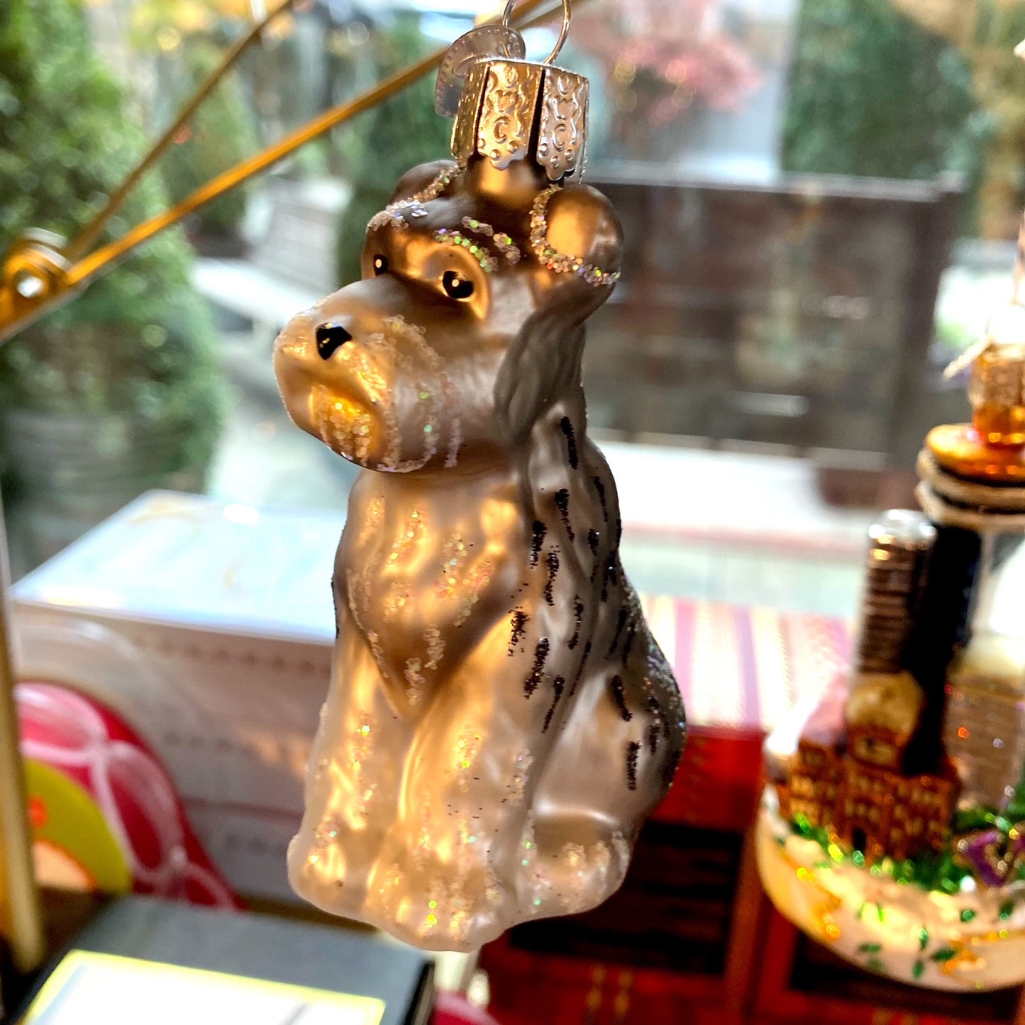 Schnauzer Dog Holiday Ornament