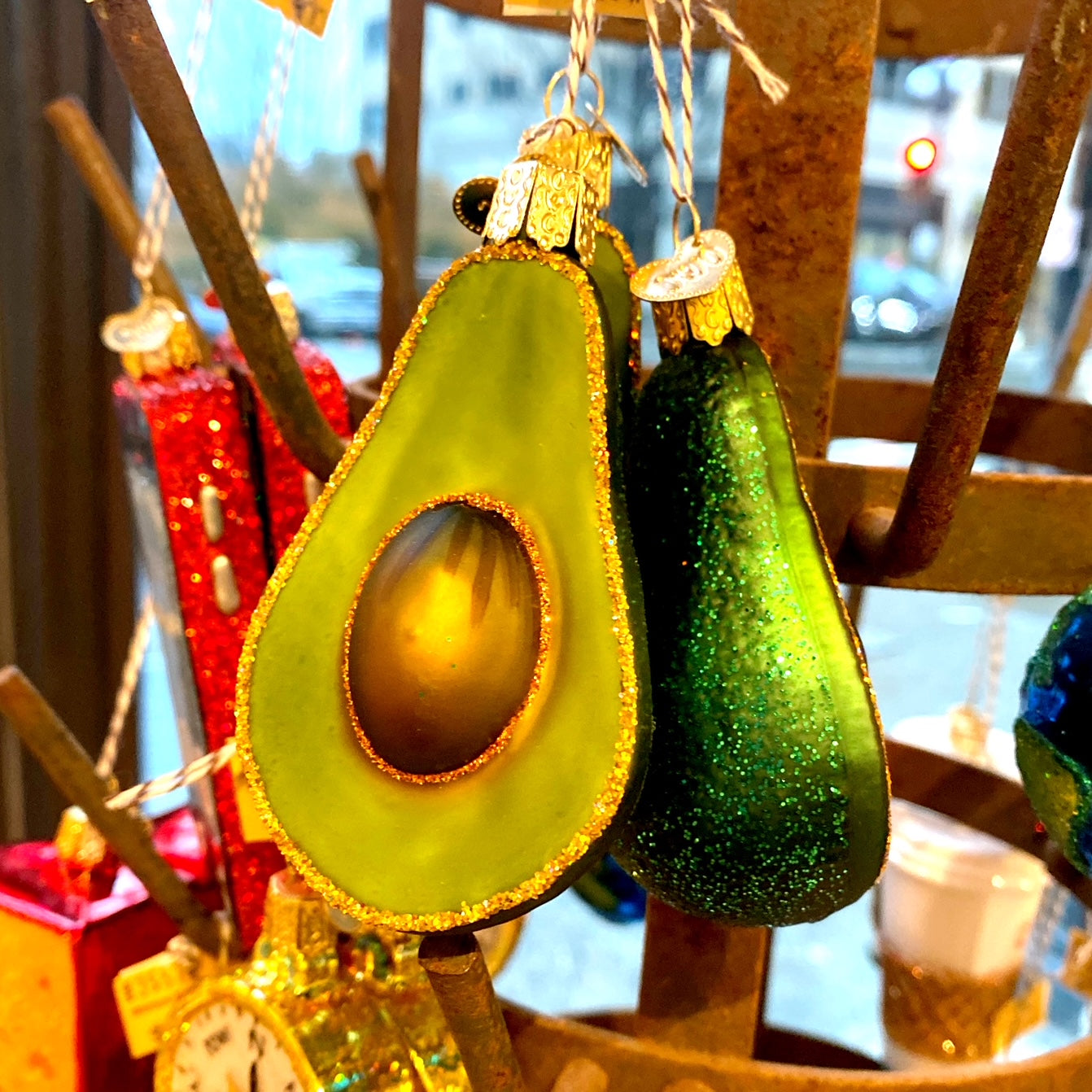 Avocado Holiday Ornament