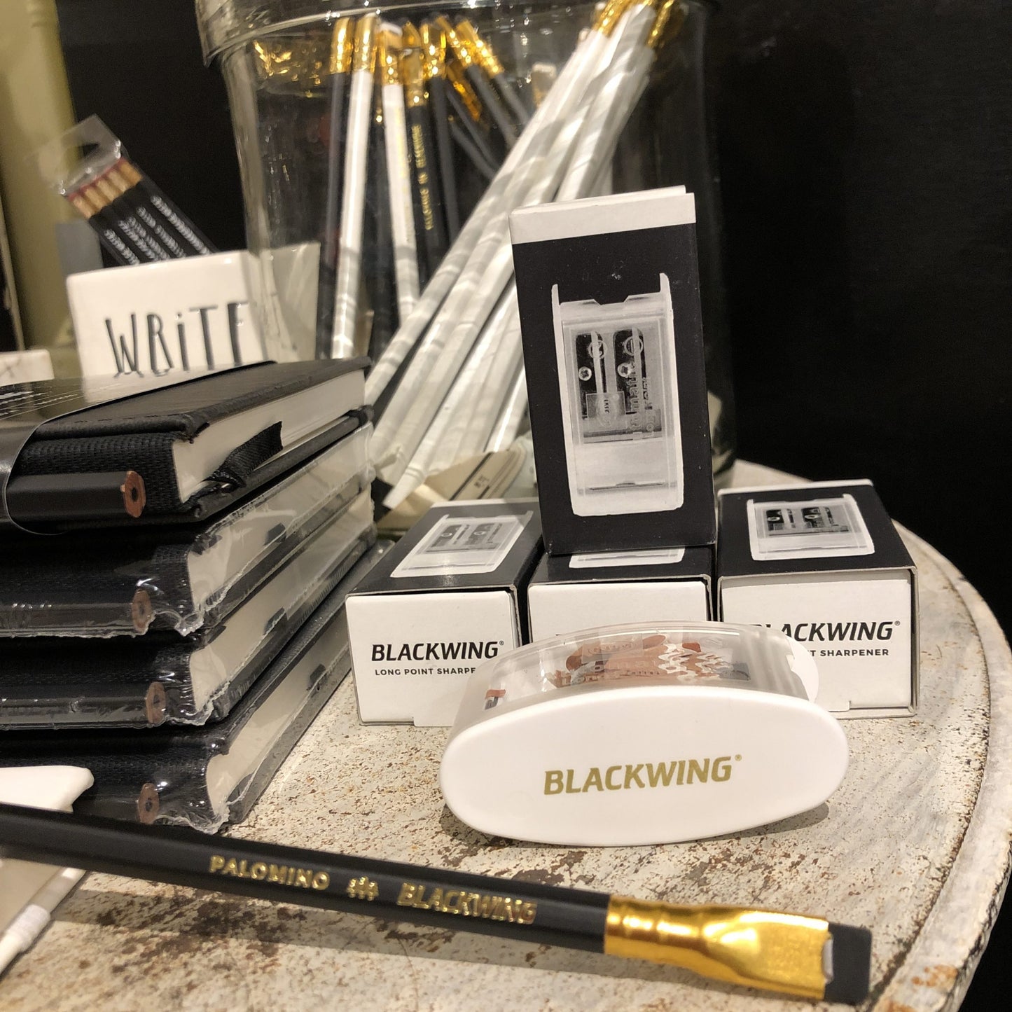 White Blackwing Pencil Sharpener