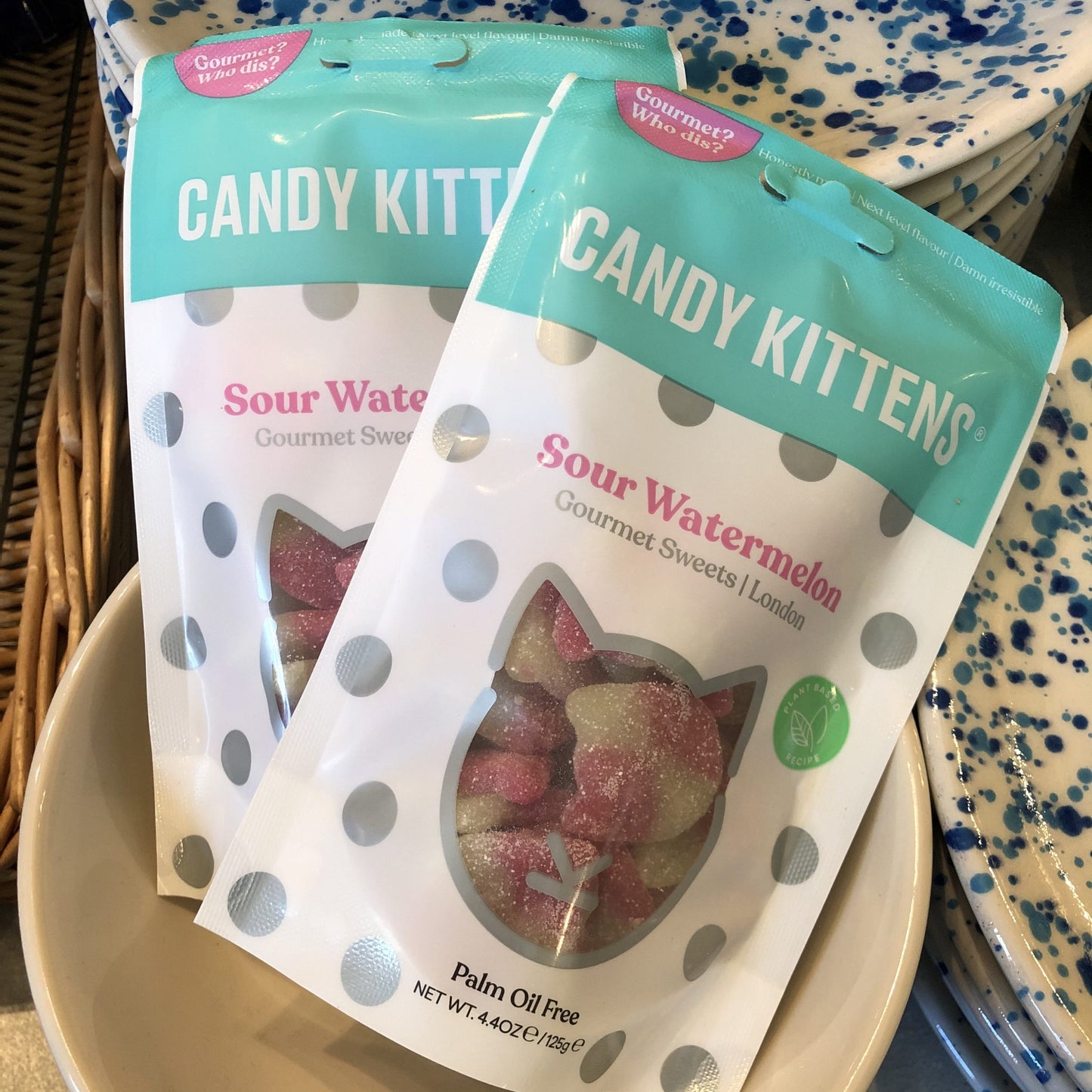 Sour Watermelon Candy Kittens
