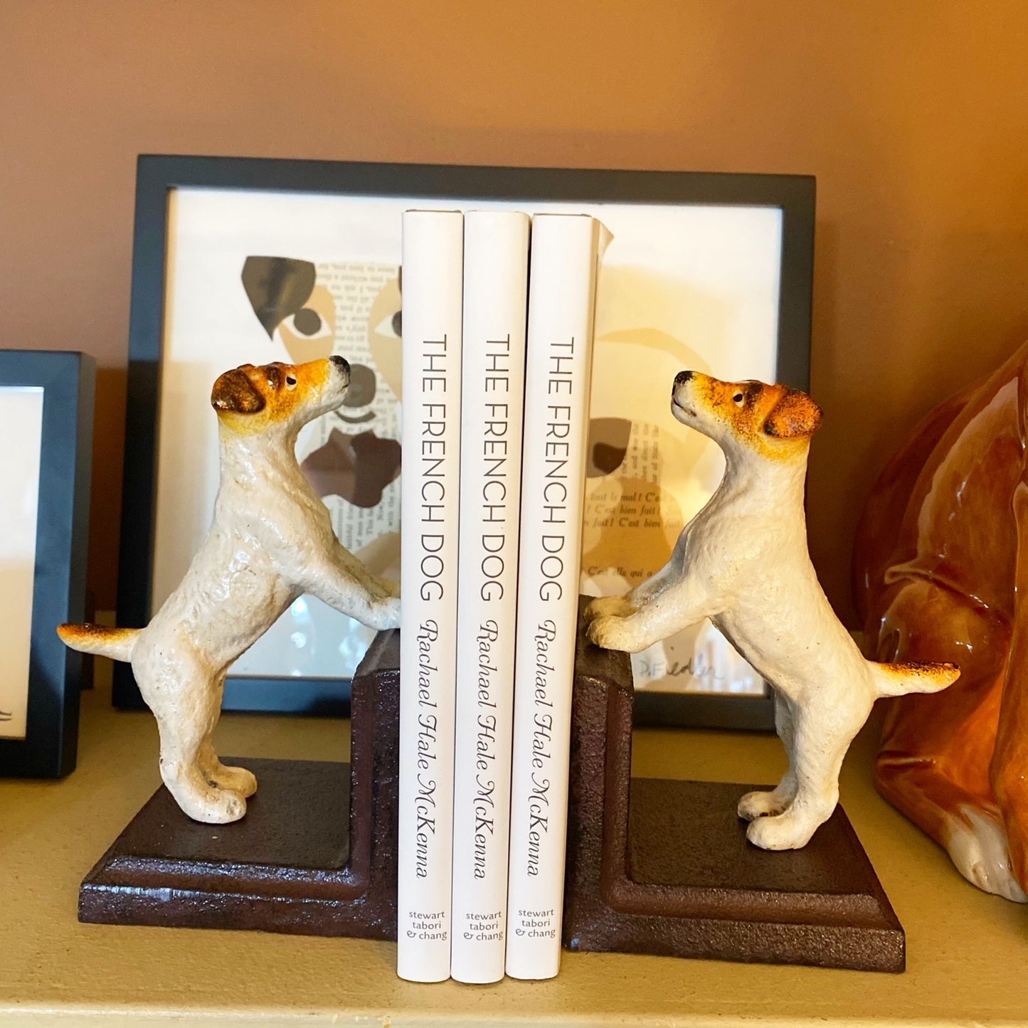 Jack Russell Bookends