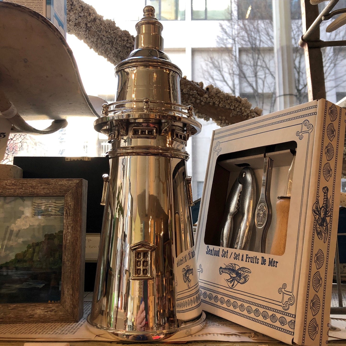 Lighthouse Cocktail Shaker