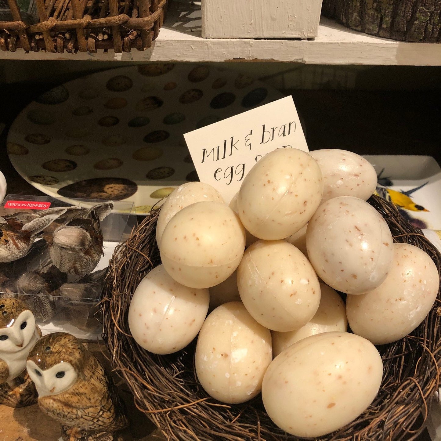 Milk & Bran Egg Soap