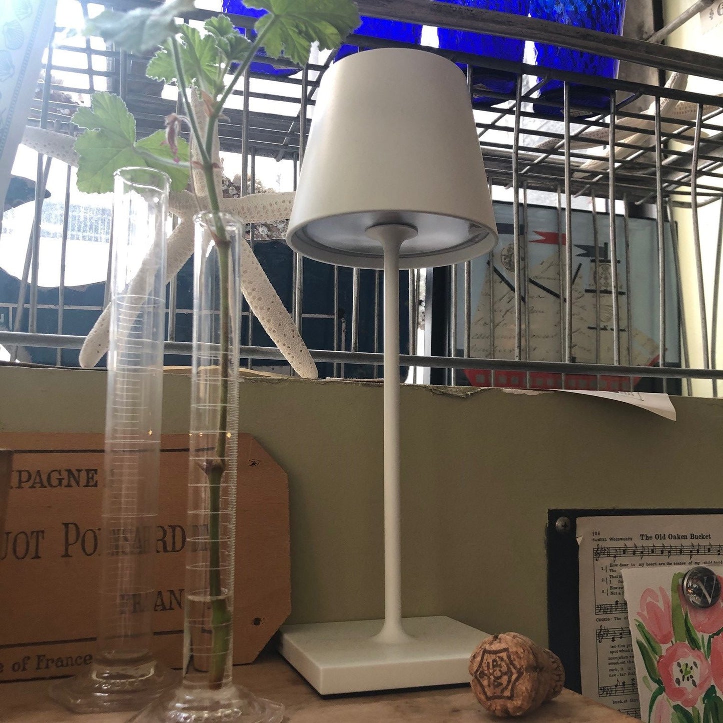 Poldina Mini White Cordless Lamp