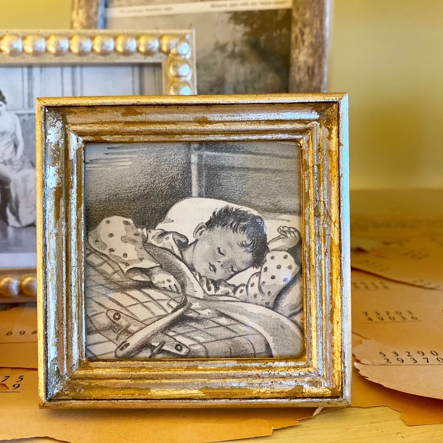 3x3" Silver Italian Frame