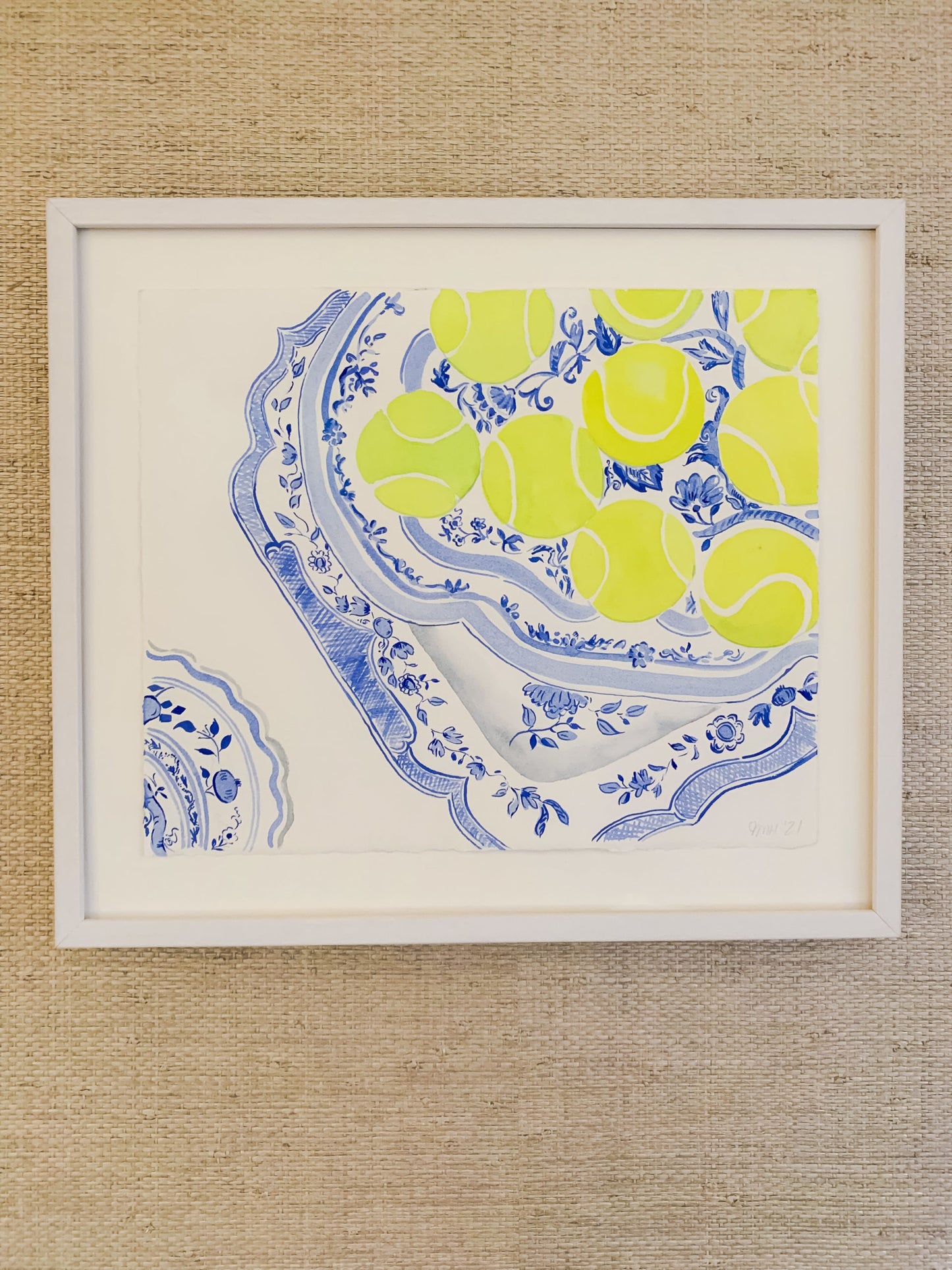 Still Life With Tennis Balls
