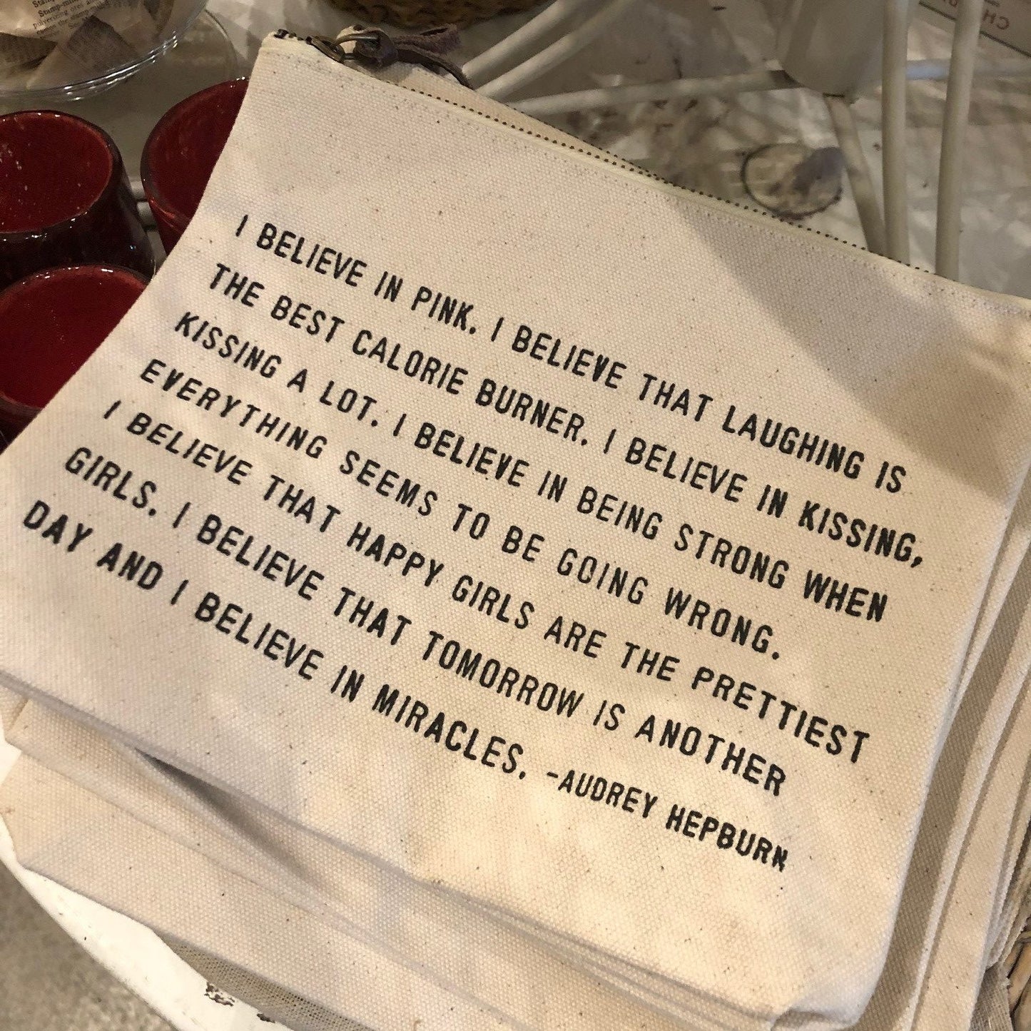 Audrey Hepburn Travel Pouch