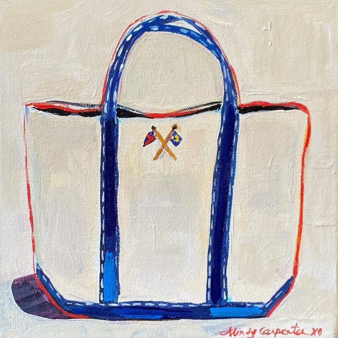 Boat & Tote, Custom Art