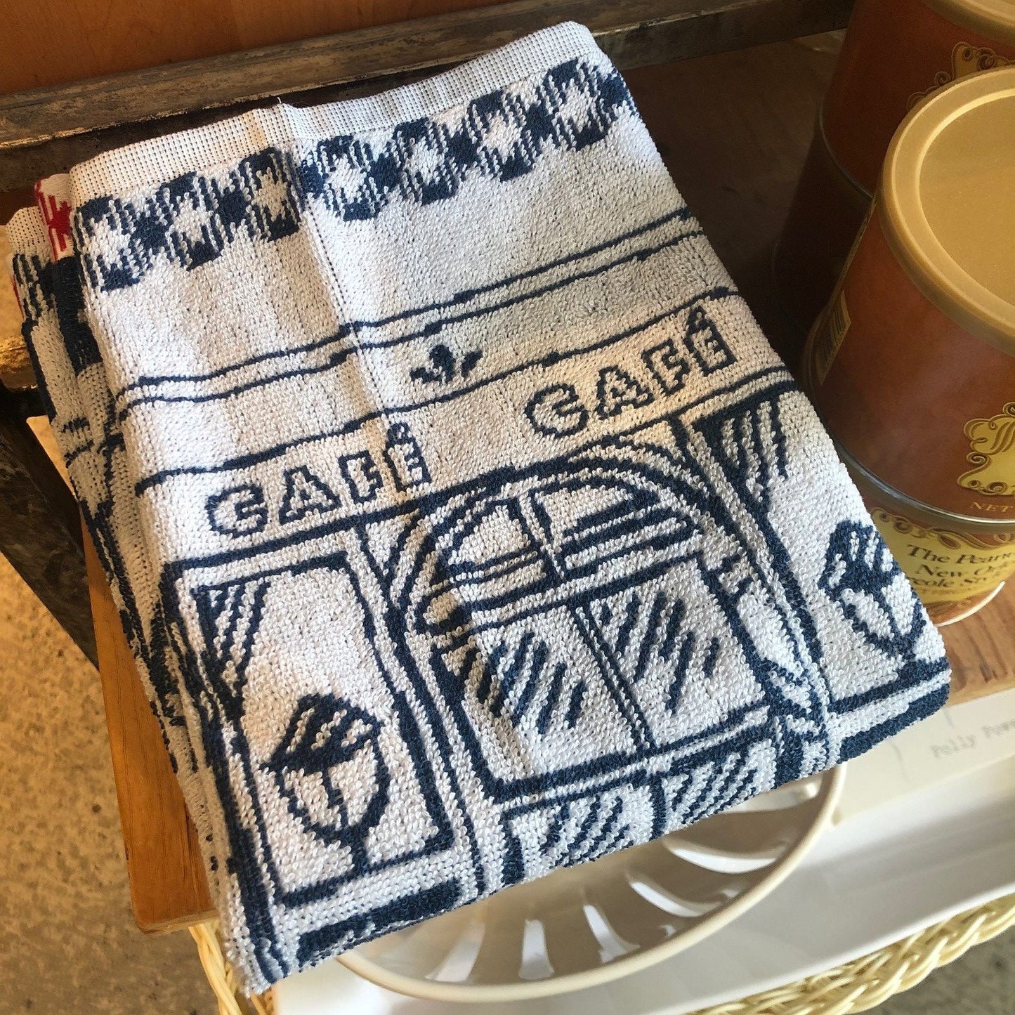 French Cafe Terry Towel