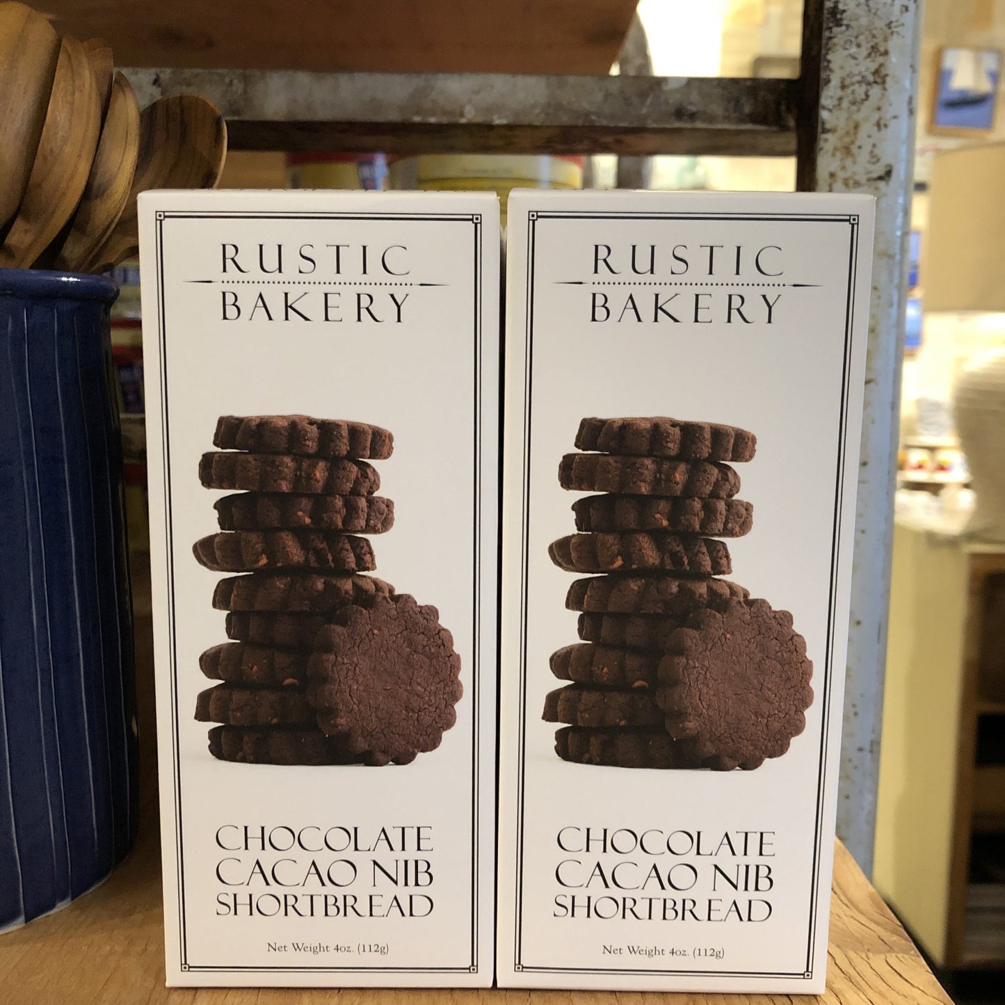 Chocolate Cacoa Nib Shortbread